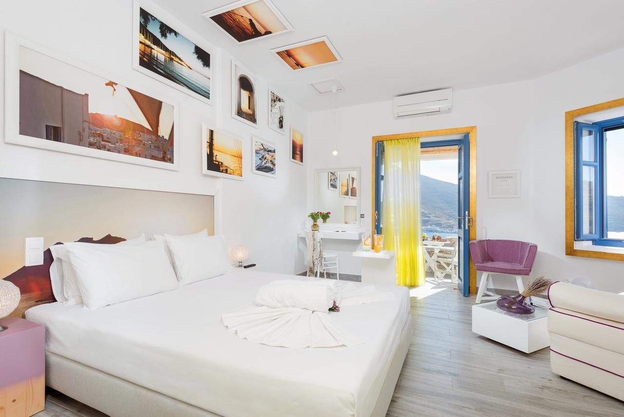 Kaerati Apartments Katápola Kültér fotó